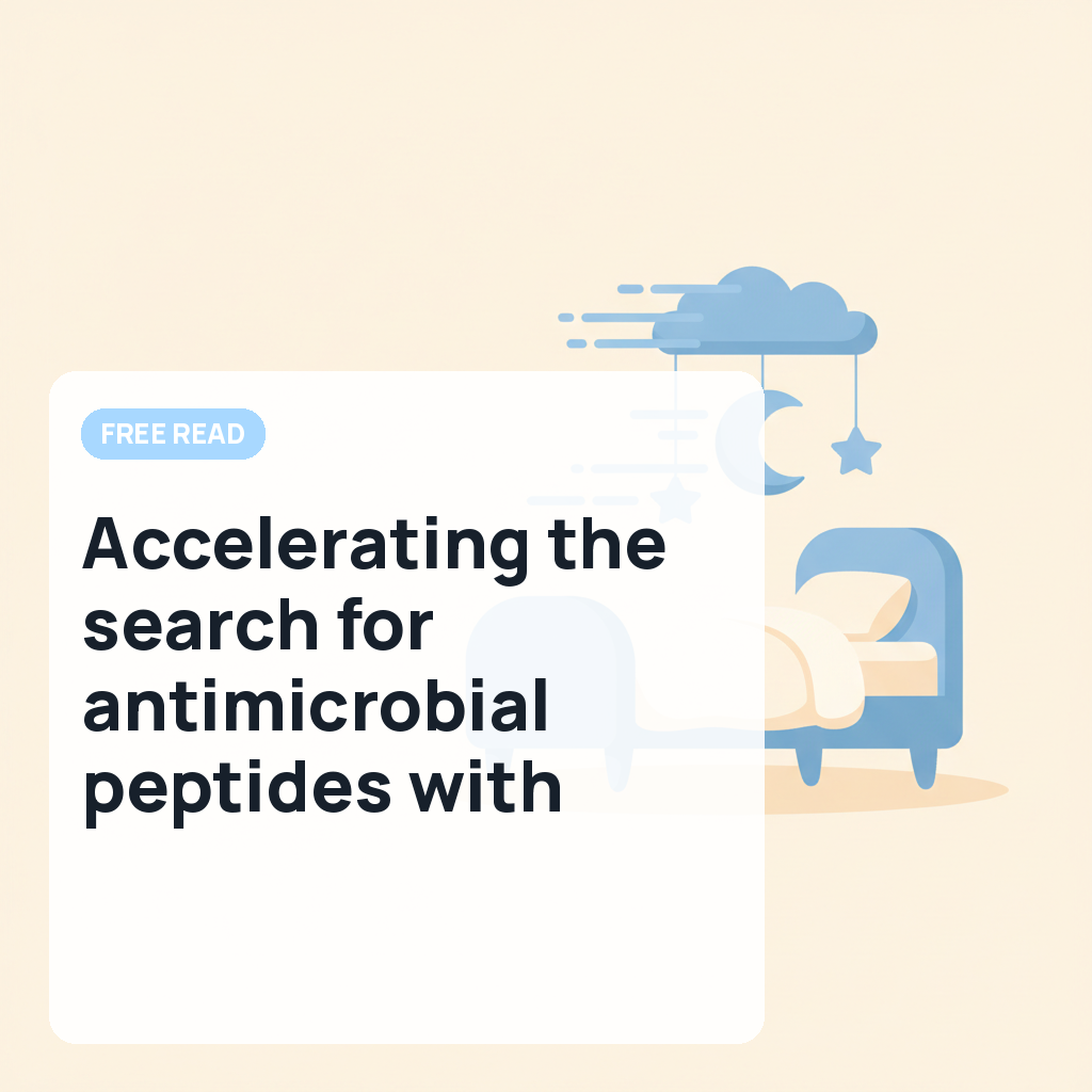Accelerating the search for antimicrobial peptides with Google Antigravity - Google DeepMind