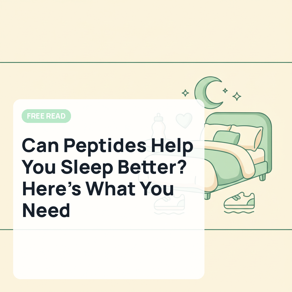 Can Peptides Help You Sleep Better? Here's What You Need