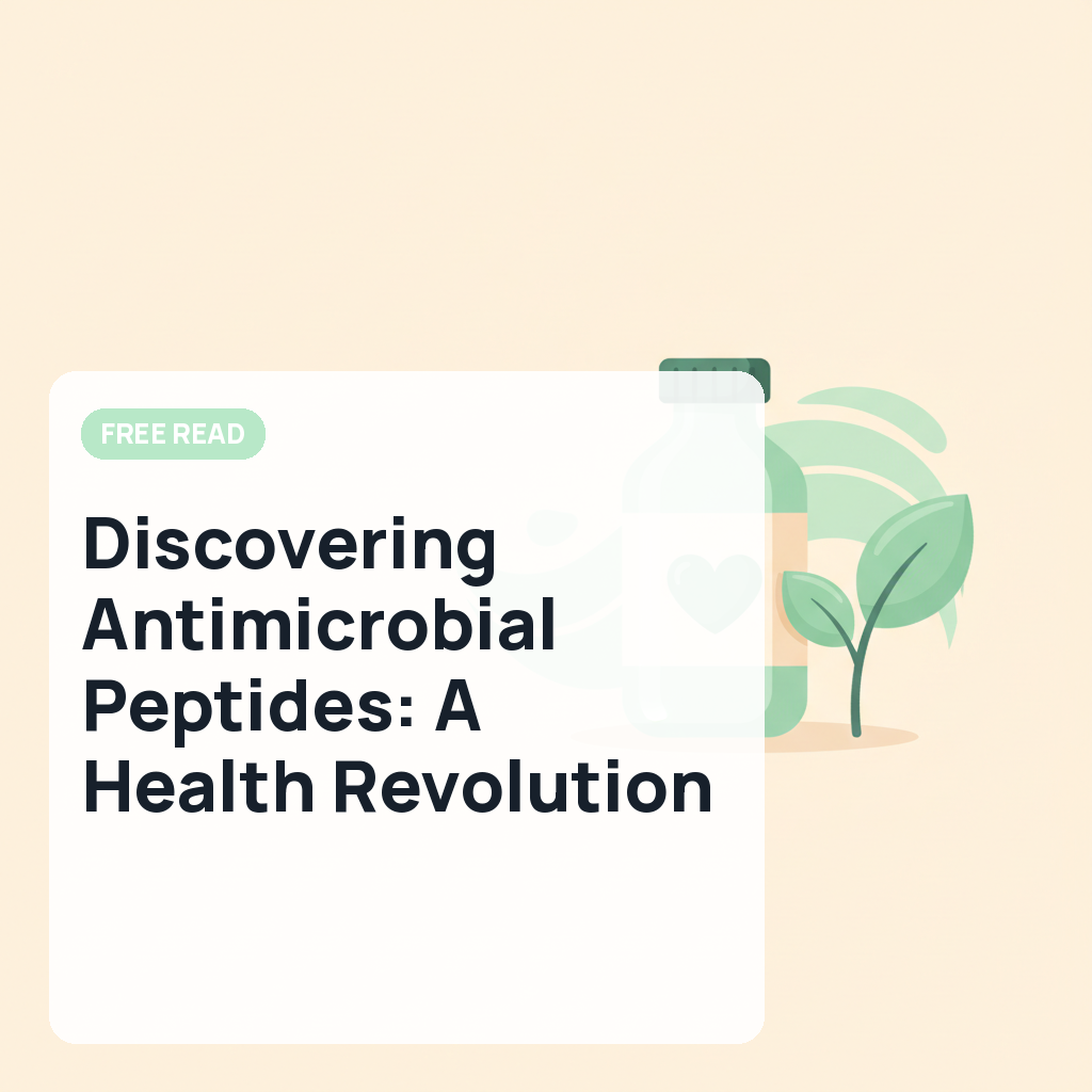 Discovering Antimicrobial Peptides: A Health Revolution