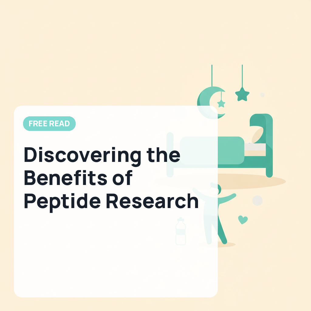 Discovering the Benefits of Peptide Research