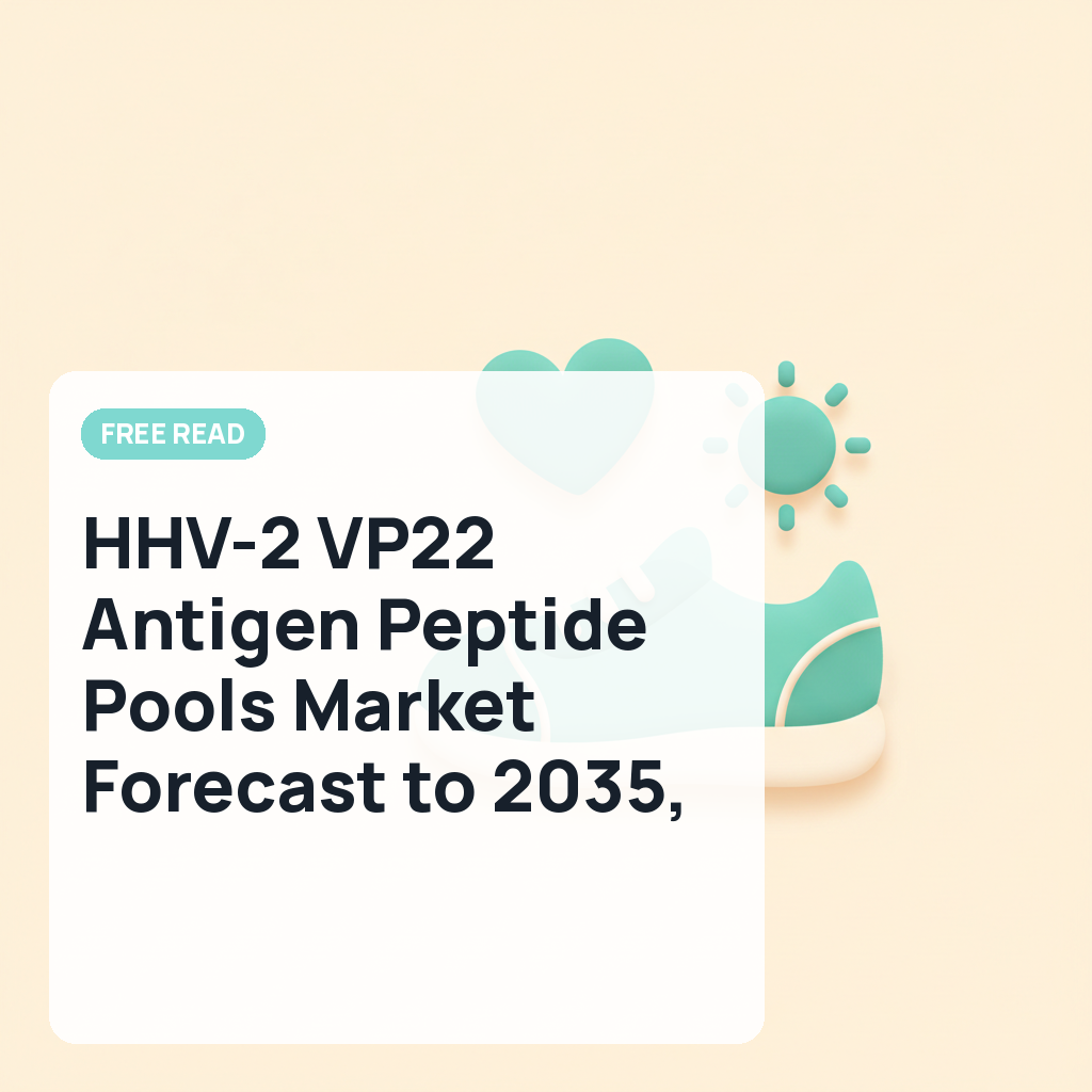 HHV-2 VP22 Antigen Peptide Pools Market Forecast to 2035, Driven by Accelerating Herpes Vaccine R&D - IndexBox