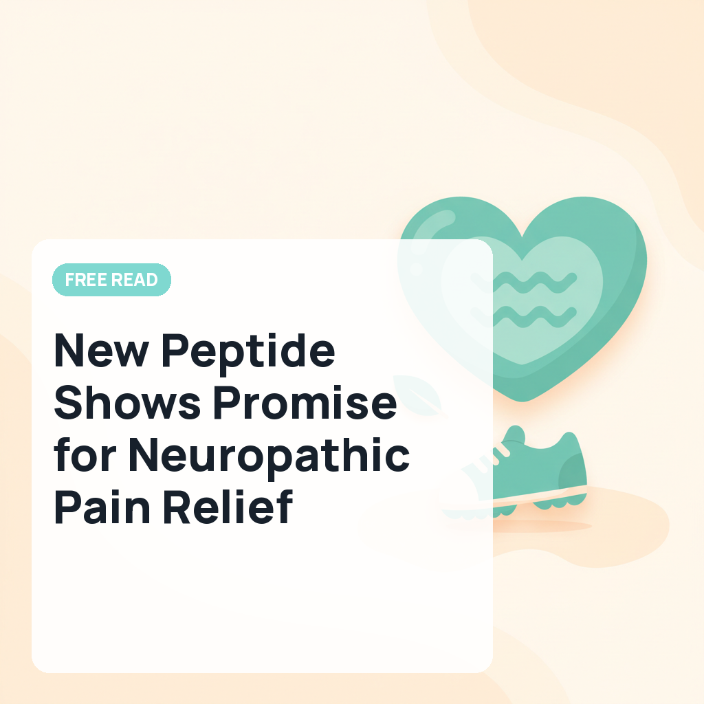 New Peptide Shows Promise for Neuropathic Pain Relief