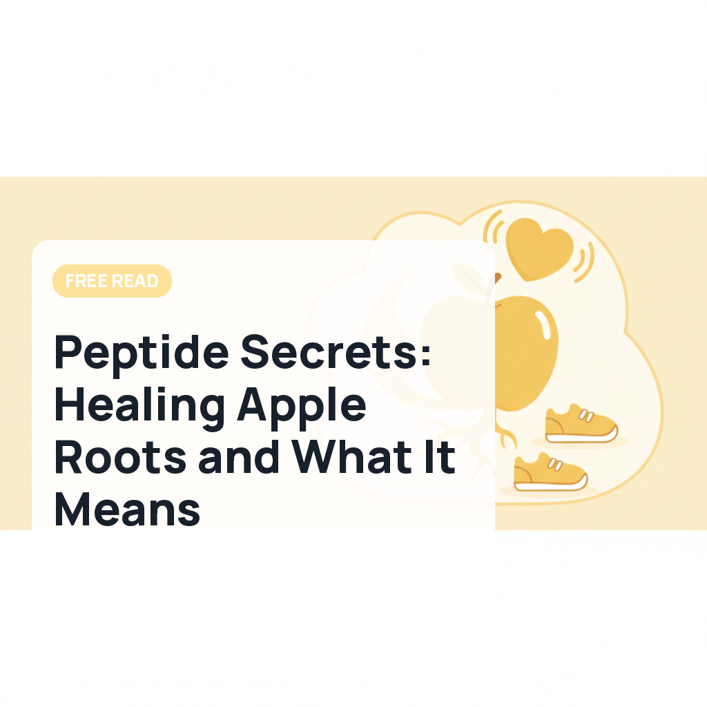 Peptide Secrets: Healing Apple Roots and What It Means