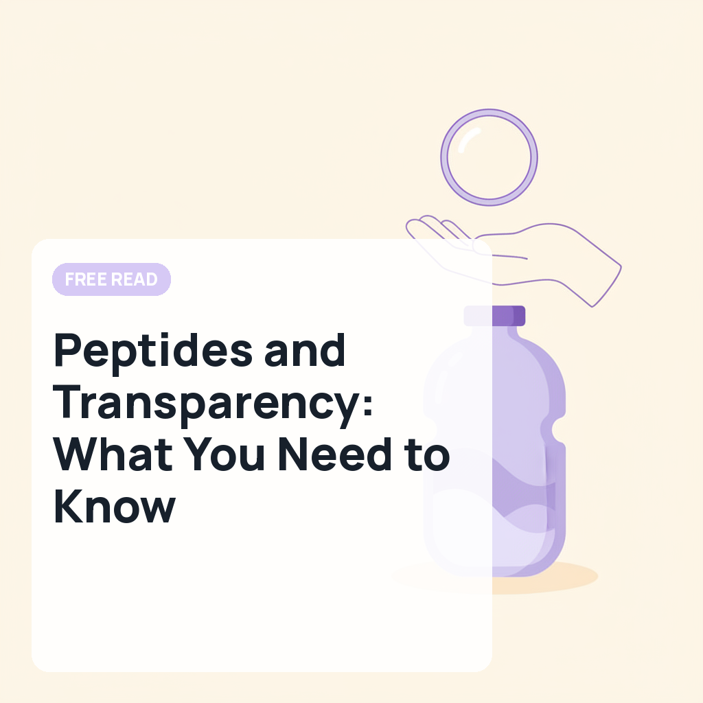 Peptides and Transparency: What You Need to Know