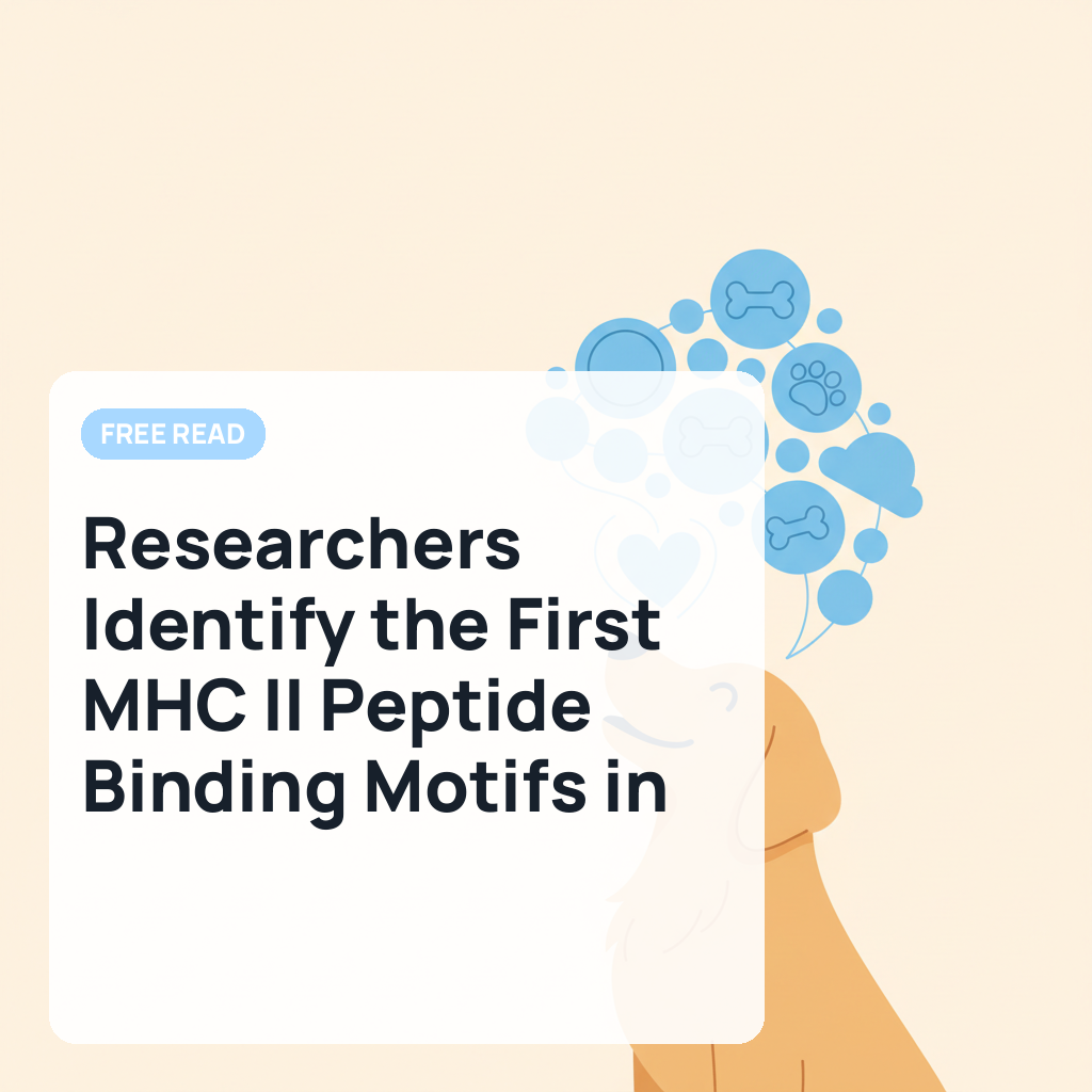 Researchers Identify the First MHC II Peptide Binding Motifs in Dogs - The American Association of Immunologists