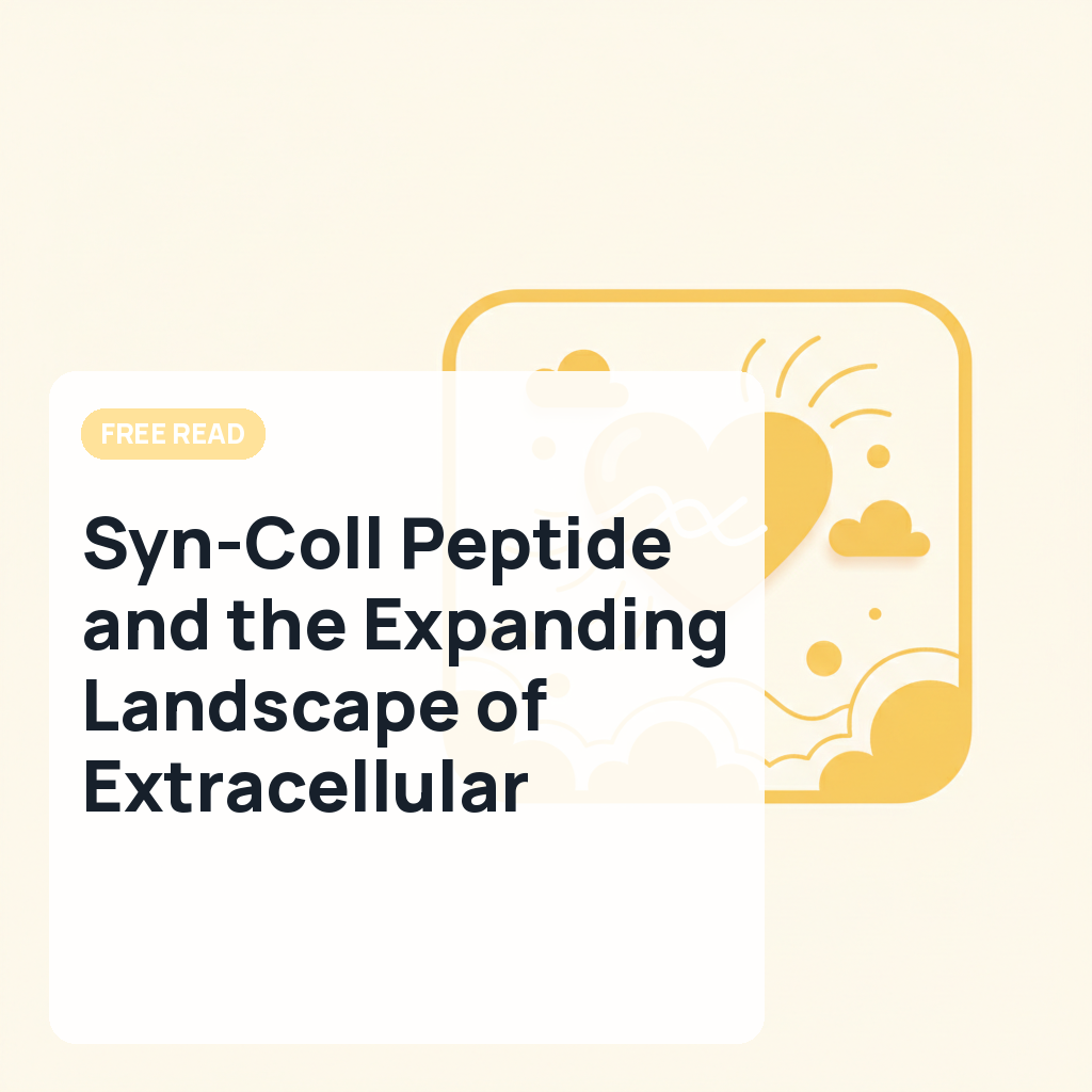 Syn-Coll Peptide and the Expanding Landscape of Extracellular Matrix Research - Los Gatan