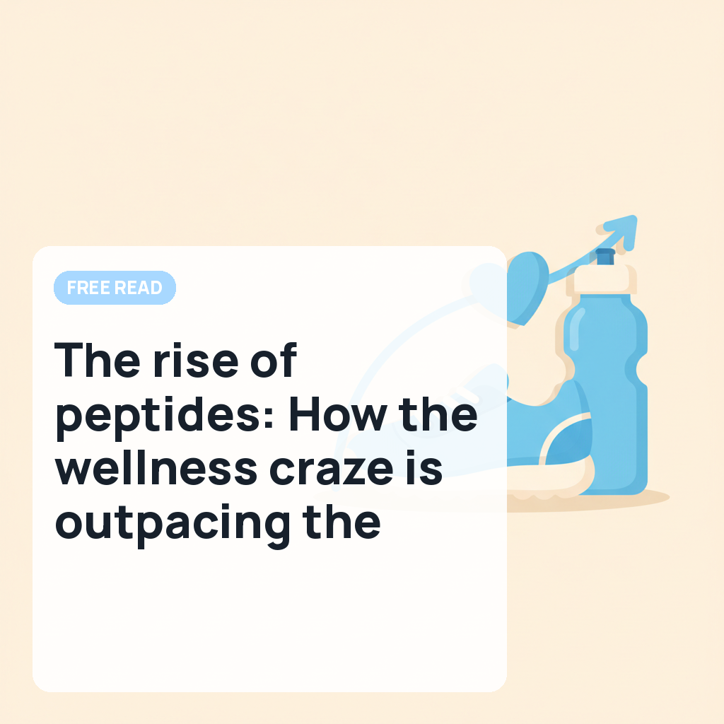 The rise of peptides: How the wellness craze is outpacing the science - WHYY