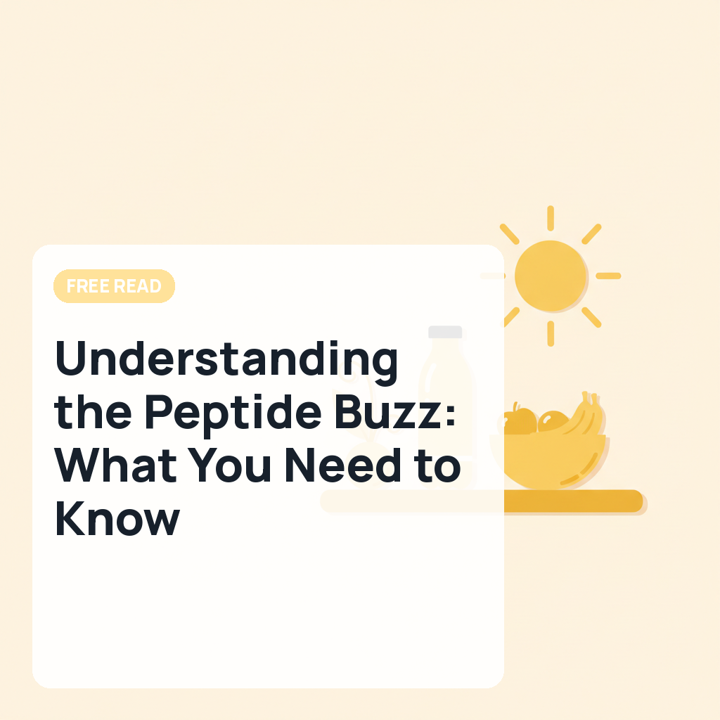 Understanding the Peptide Buzz: What You Need to Know