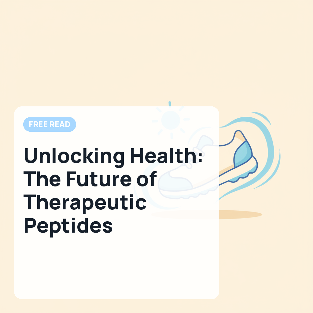 Unlocking Health: The Future of Therapeutic Peptides