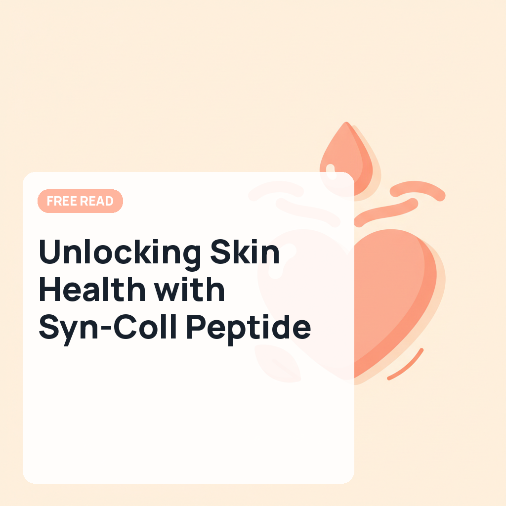 Unlocking Skin Health with Syn-Coll Peptide
