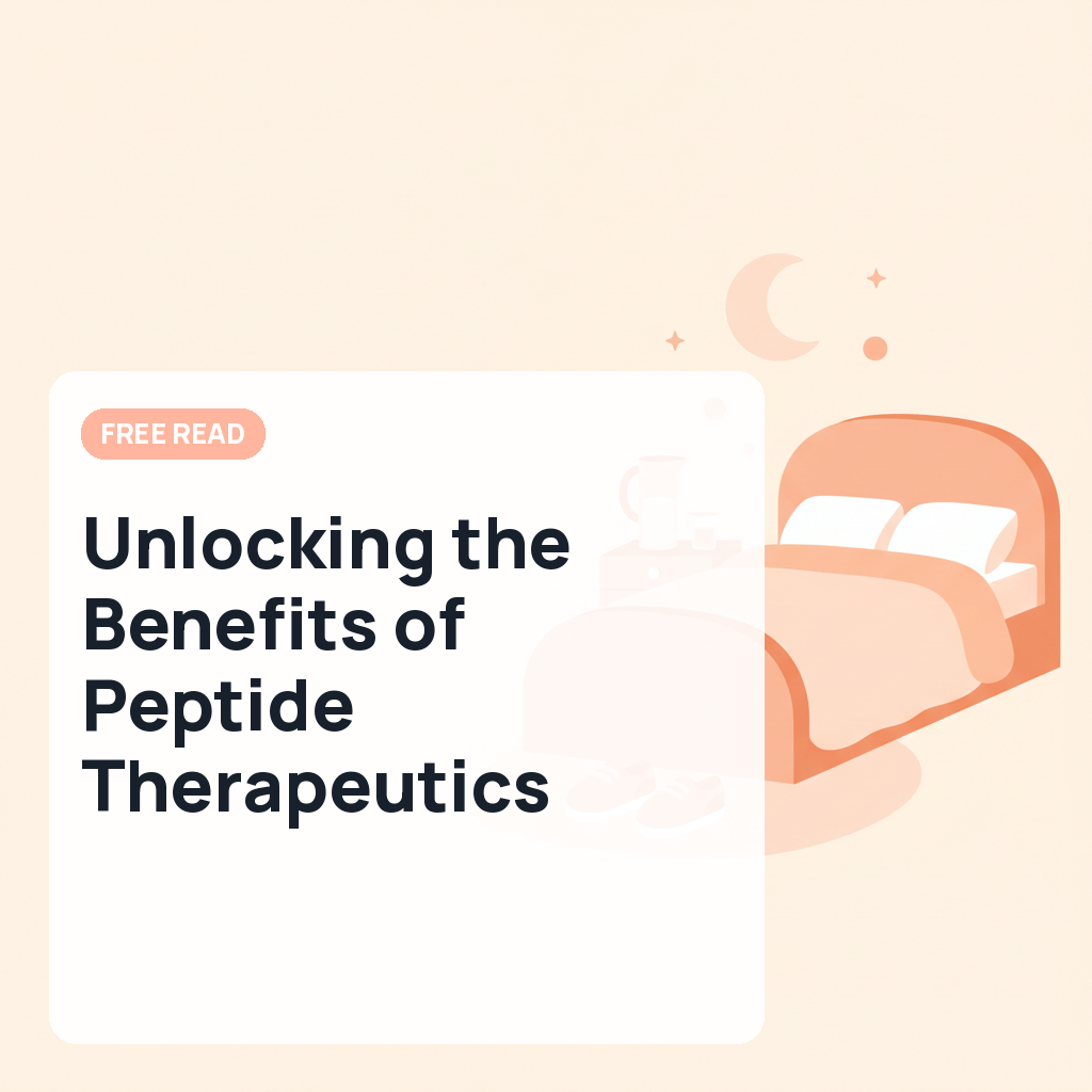 Unlocking the Benefits of Peptide Therapeutics