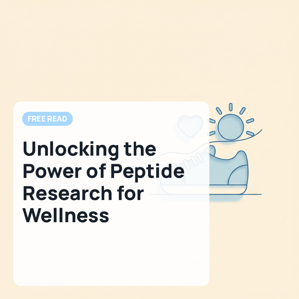 Unlocking the Power of Peptide Research for Wellness