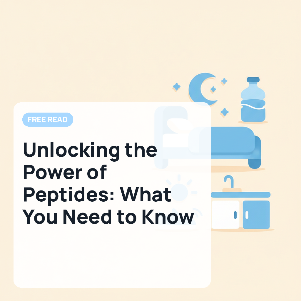 Unlocking the Power of Peptides: What You Need to Know