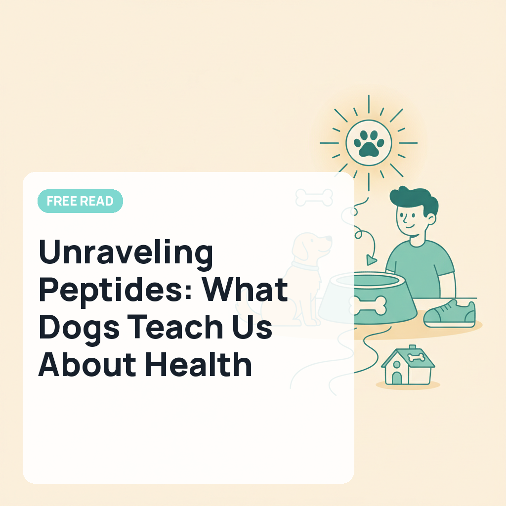 Unraveling Peptides: What Dogs Teach Us About Health
