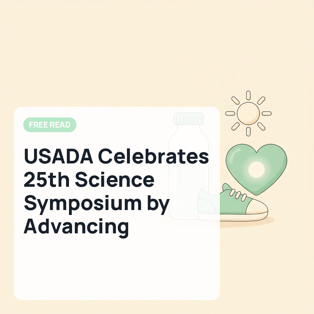 USADA Celebrates 25th Science Symposium by Advancing Detection of Peptides, Hormones, and Growth Factors - U.S. Anti Doping Agency