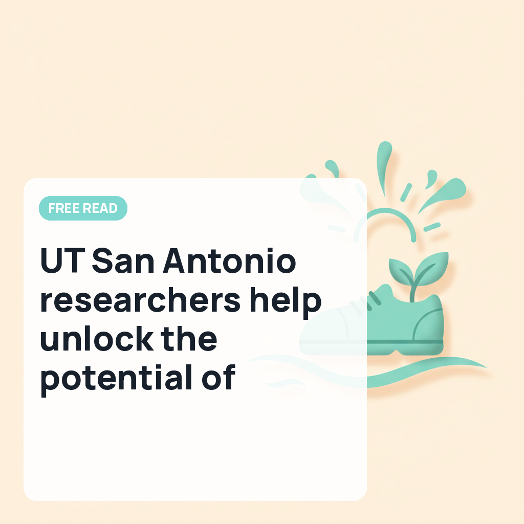 UT San Antonio researchers help unlock the potential of peptide catalysts - UT San Antonio Today