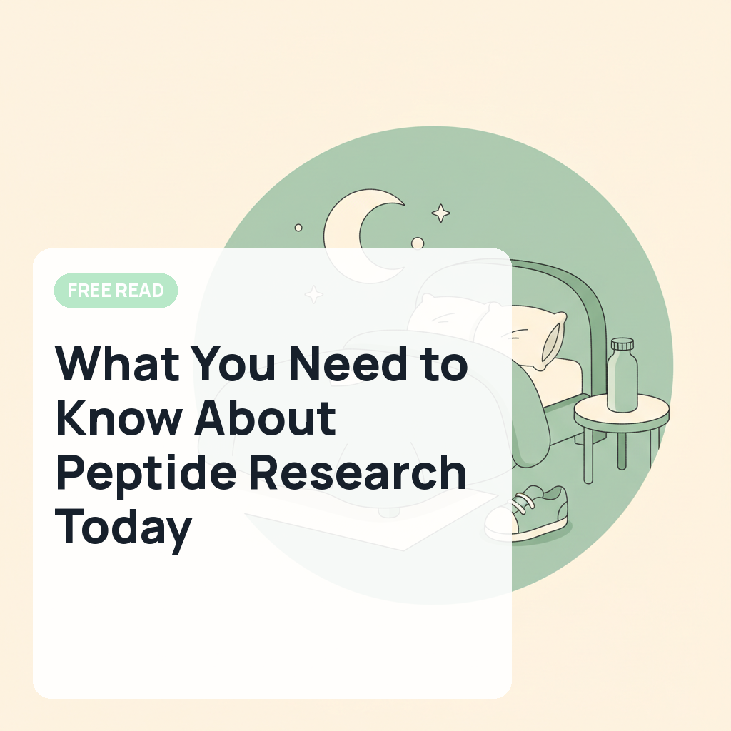What You Need to Know About Peptide Research Today