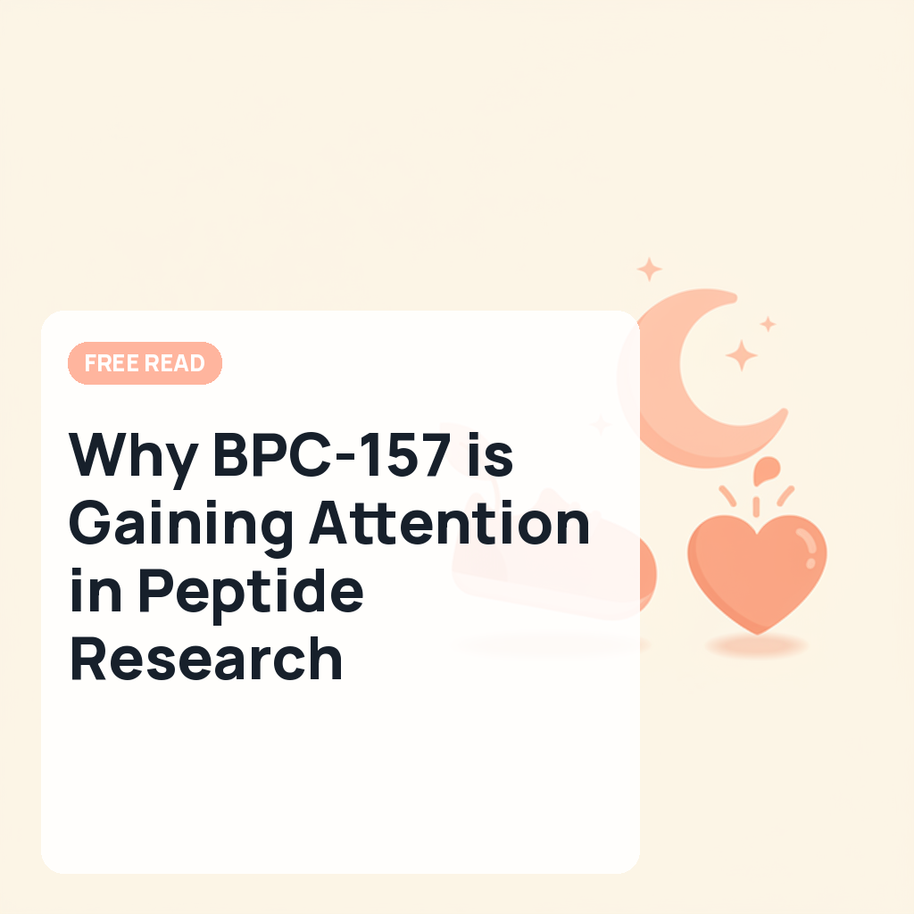 Why BPC-157 is Gaining Attention in Peptide Research