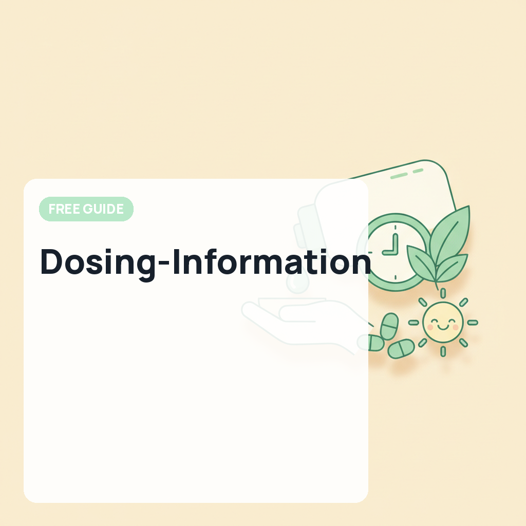 Dosing-Information
