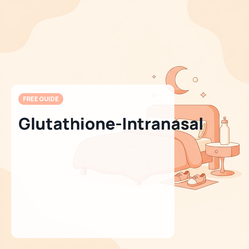 Glutathione-Intranasal