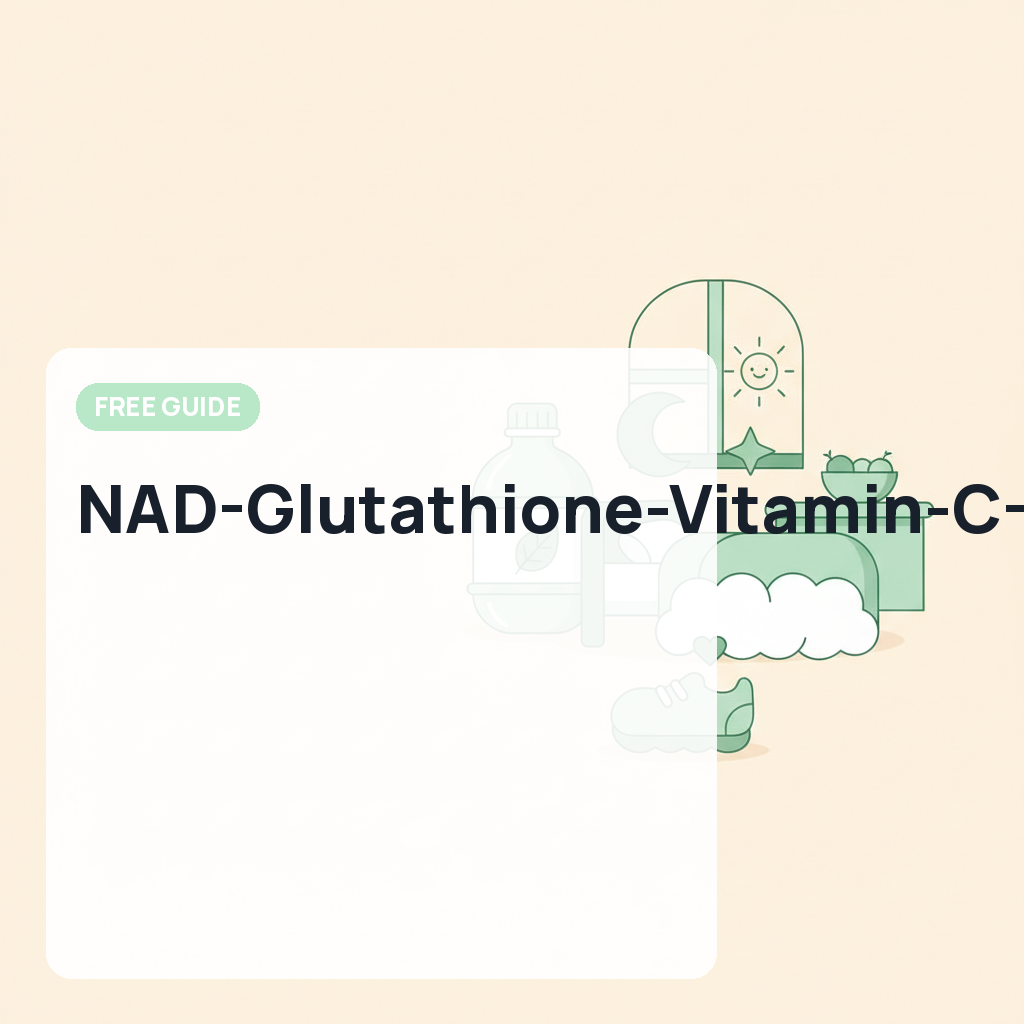 NAD-Glutathione-Vitamin-C-Intranasal