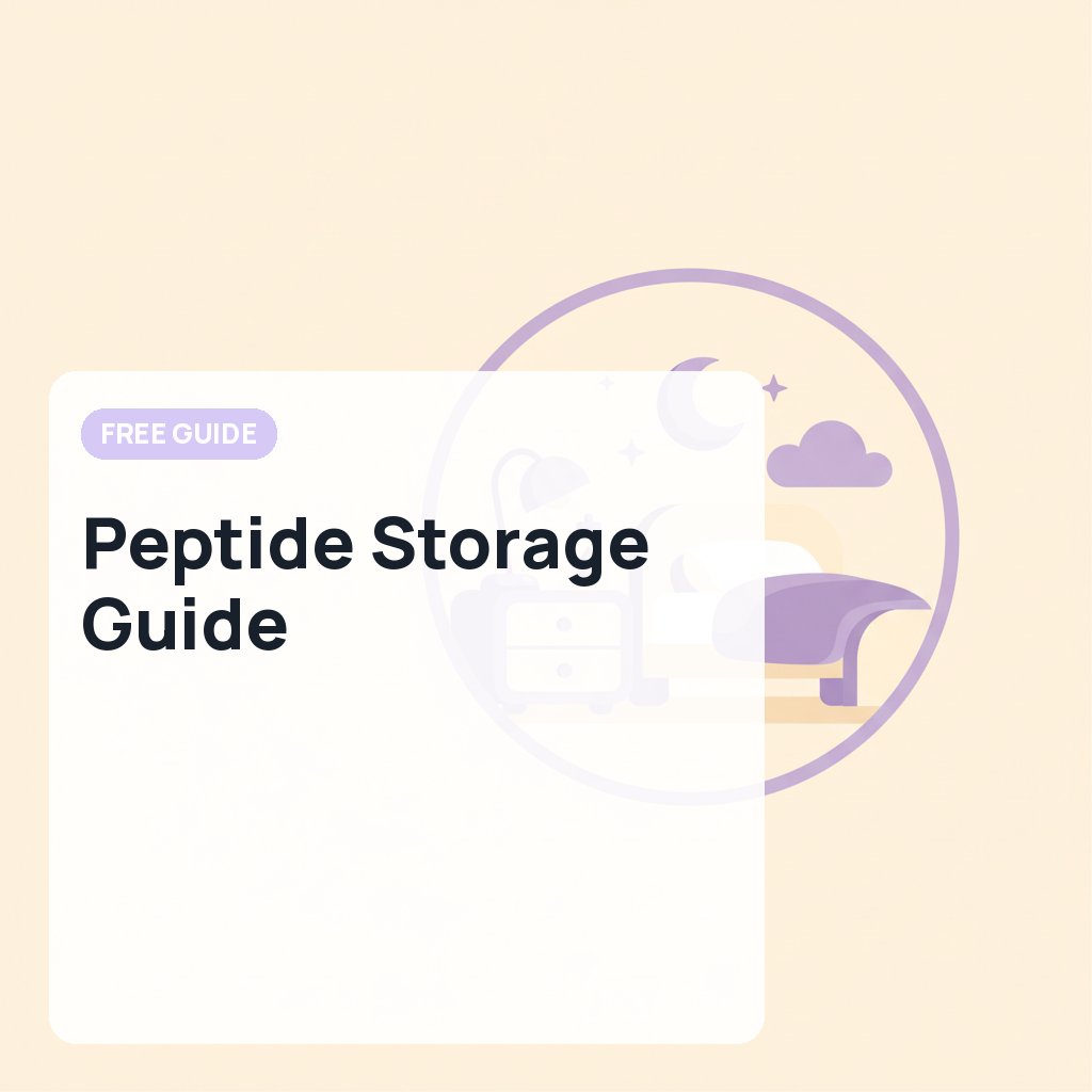 Peptide Storage Guide