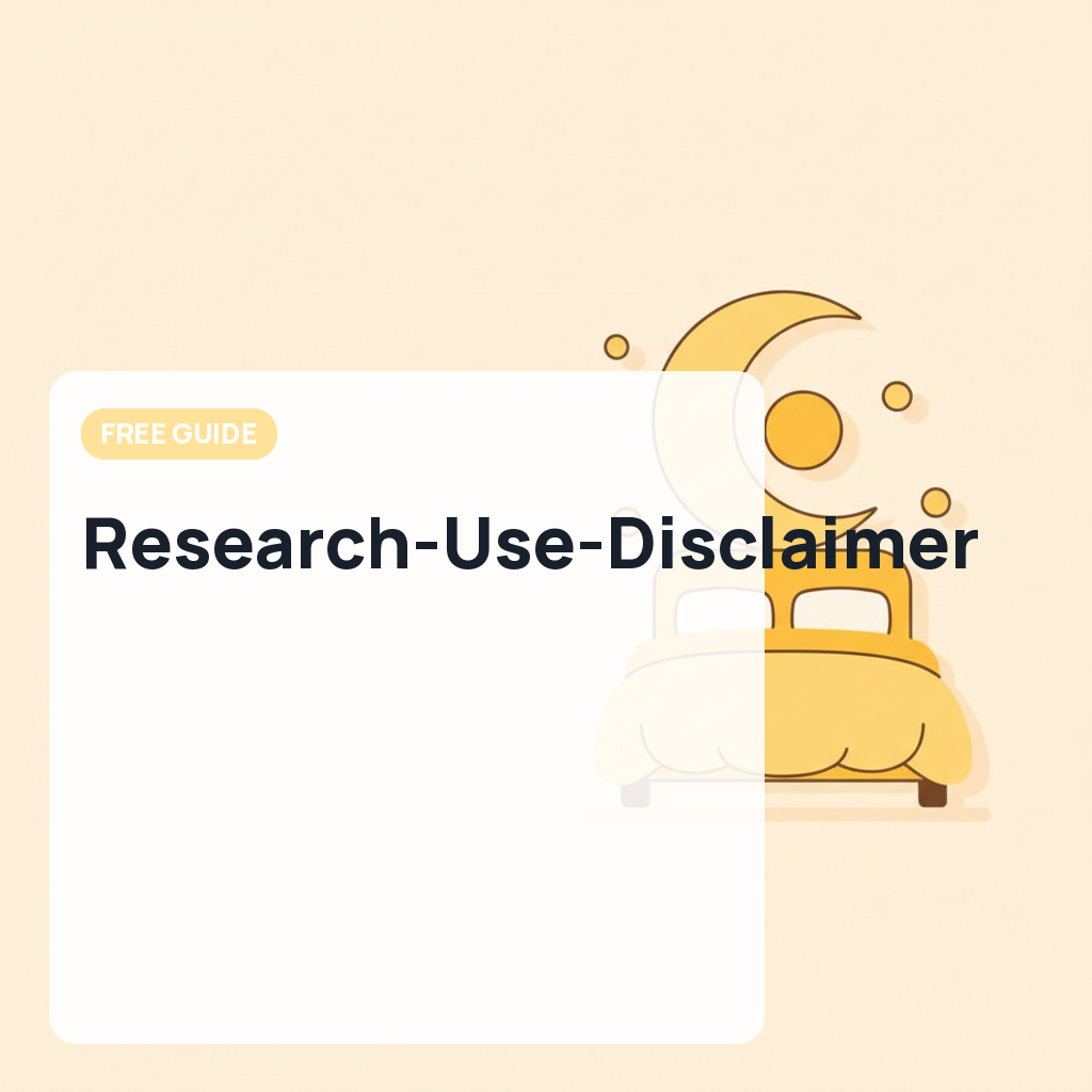 Research-Use-Disclaimer